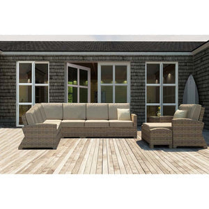 FP-CYP-7SEC-90-HR-TL-0 Outdoor/Patio Furniture/Outdoor Sofas
