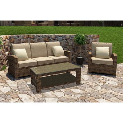 Product Image: FP-CYP-3SS-HR-TL-0 Outdoor/Patio Furniture/Outdoor Sofas