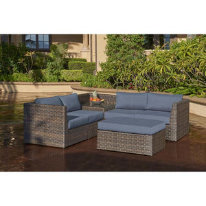 FP-HOR-6SEC-BS-SD Outdoor/Patio Furniture/Outdoor Sofas