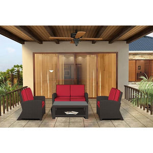 FP-BAR-4LS-EB-CH-1 Outdoor/Patio Furniture/Outdoor Sofas
