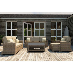 FP-CYP-6SS-HR-CH-1 Outdoor/Patio Furniture/Outdoor Sofas