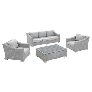 EEI-4359-LGR-GRY Outdoor/Patio Furniture/Patio Conversation Sets