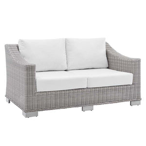 EEI-4355-LGR-WHI Outdoor/Patio Furniture/Outdoor Bistro Sets