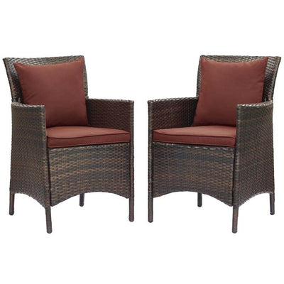 Product Image: EEI-4030-BRN-CUR Outdoor/Patio Furniture/Outdoor Chairs