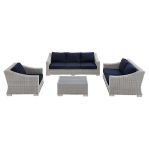 EEI-4355-LGR-NAV Outdoor/Patio Furniture/Patio Bar Furniture