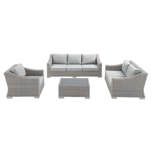 EEI-4355-LGR-GRY Outdoor/Patio Furniture/Patio Conversation Sets