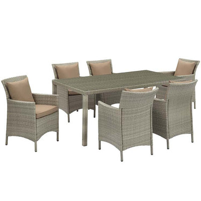 Product Image: EEI-4015-LGR-MOC-SET Outdoor/Patio Furniture/Patio Dining Sets