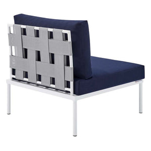 EEI-4933-GRY-NAV-SET Outdoor/Patio Furniture/Outdoor Sofas