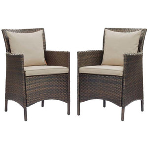 EEI-4030-BRN-BEI Outdoor/Patio Furniture/Outdoor Chairs