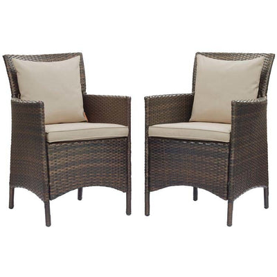 EEI-4030-BRN-BEI Outdoor/Patio Furniture/Outdoor Chairs