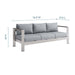 EEI-3917-SLV-GRY Outdoor/Patio Furniture/Outdoor Sofas