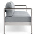 EEI-3917-SLV-GRY Outdoor/Patio Furniture/Outdoor Sofas
