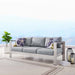 EEI-3917-SLV-GRY Outdoor/Patio Furniture/Outdoor Sofas