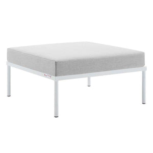 EEI-4932-WHI-GRY-SET Outdoor/Patio Furniture/Outdoor Sofas