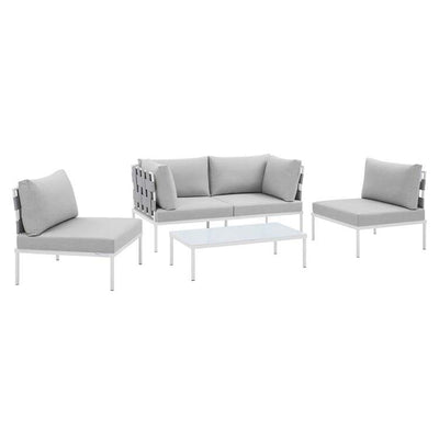 Product Image: EEI-4691-GRY-GRY-SET Outdoor/Patio Furniture/Patio Conversation Sets