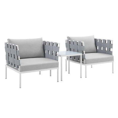EEI-4687-GRY-GRY-SET Outdoor/Patio Furniture/Patio Conversation Sets