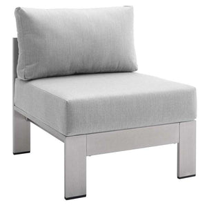 EEI-4312-SLV-GRY-SET Outdoor/Patio Furniture/Patio Conversation Sets