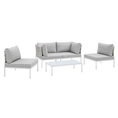 Product Image: EEI-4688-TAU-GRY-SET Outdoor/Patio Furniture/Patio Conversation Sets