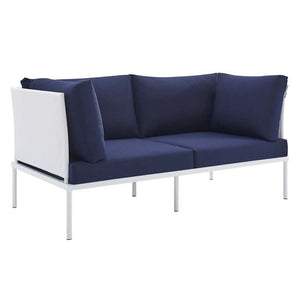 EEI-4690-WHI-NAV-SET Outdoor/Patio Furniture/Patio Conversation Sets