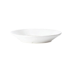 Melamine Lastra Shallow Bowl - White
