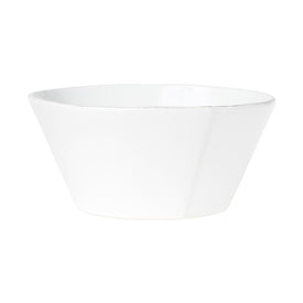 Lastra Large Stacking Serving Bowl - White