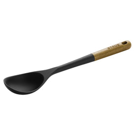 Silicone Serving Spoon with Wood Handle