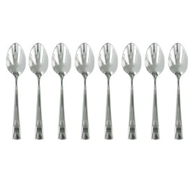 Bellasera Eight-Piece 18/10 Stainless Steel Espresso Spoon Set