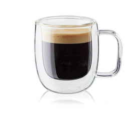 Sorrento Plus 2.7 oz/80 ml Espresso Glasses Mugs Set of 2
