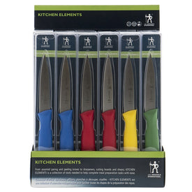 3.5" Paring Knife 24-Piece Display Set - Multi-Colored