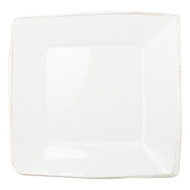 Melamine Lastra Square Platter - White