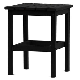 15" Square Side Table - Black