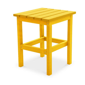 15" Square Side Table - Lemon Yellow
