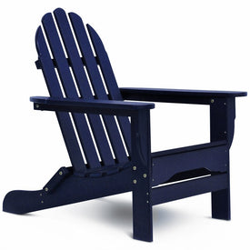 Static (Non-Folding) Adirondack Chair - Navy