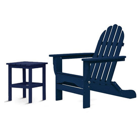 The Adirondack Chair/Side Table - Navy