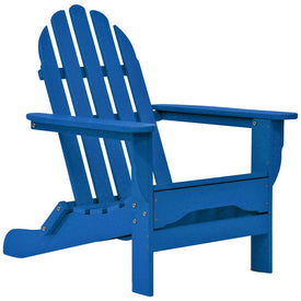 Static (Non-Folding) Adirondack Chair - Royal Blue