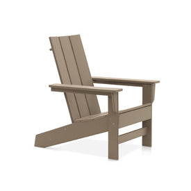 Aria Adirondack Chair - Weathered Wood