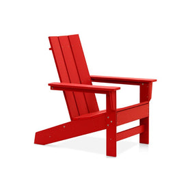 Aria Adirondack Chair - Bright Red