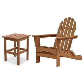 The Adirondack Chair/Side Table - Teak