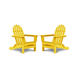The Adirondack Chair Pair - Lemon Yellow