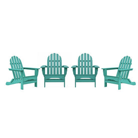 The Adirondack Chairs Set of 4 - Aruba