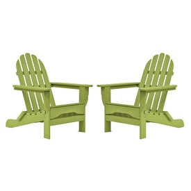 The Adirondack Chair Pair - Lime Green