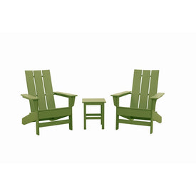 Aria Adirondack Chairs Set of 2 - Lime Green
