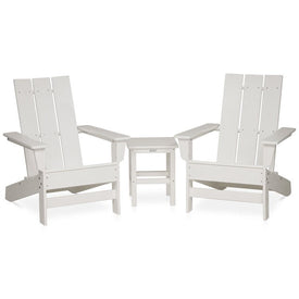 Aria Adirondack Chairs Set of 2 - White