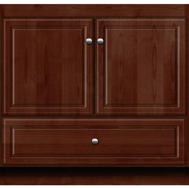 Simplicity Ultraline 36"W x 21"D x 34.5"H Single Bathroom Vanity Cabinet Only with No Side Drawers