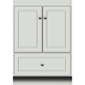 Simplicity Ultraline 24"W x 21"D x 34.5"H Single Bathroom Vanity Cabinet Only with No Side Drawers