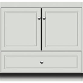 Simplicity Ultraline 36"W x 21"D x 34.5"H Single Bathroom Vanity Cabinet Only with Left Drawers