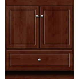 Simplicity Ultraline 30"W x 21"D x 34.5"H Single Bathroom Vanity Cabinet Only with No Side Drawers