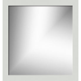 30"W x .75"D x 32"Framed Mirror Square Dewy Morning