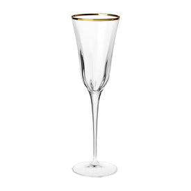 Optical Gold Champagne Glass