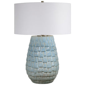 Talima Pastel Blue Table Lamp